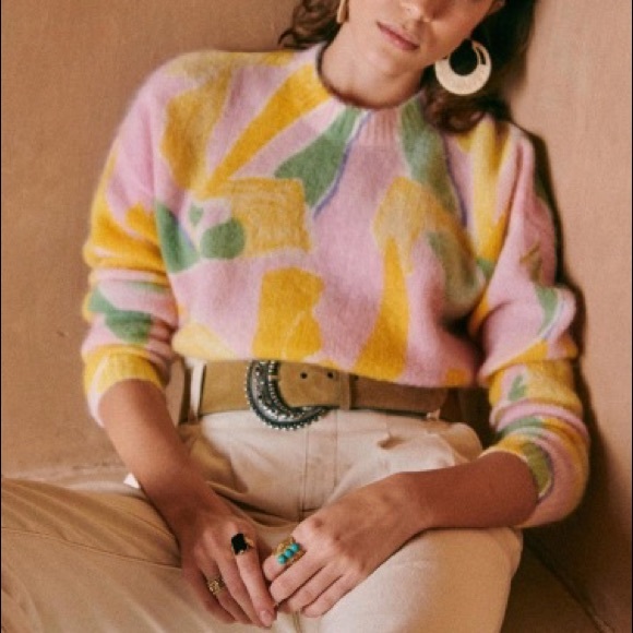Sézane Bahia Jumper Multicolour - Picture 10 of 14